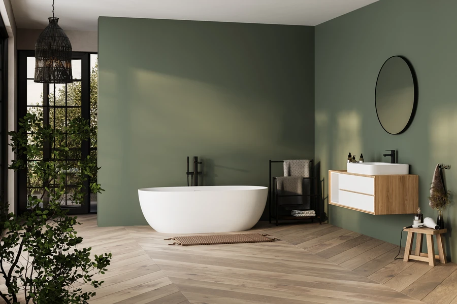 Our bathtub refinishing at work in Antioch, CA